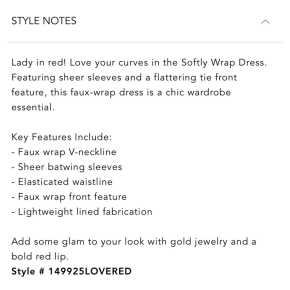 CITY CHIC SOFTLY WRAP LOVE RED BATWING SLEEVE FAUX WRAP HOLIDAY COCKTAIL DRESS - Picture 2 of 16